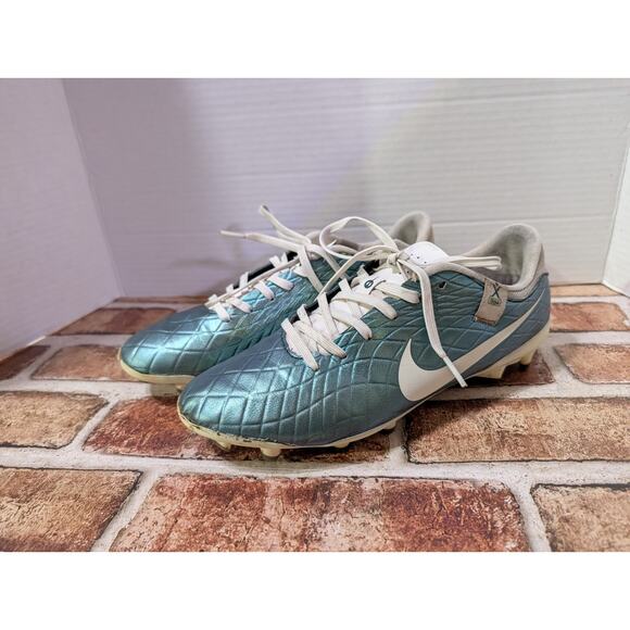 Nike Legend 10 Academy FG/MG 30 Emerald Teal FQ3243-300 Mens Sz 7 Soccer Cleats